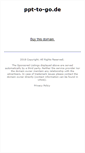 Mobile Screenshot of ppt-to-go.de