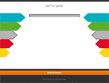 Tablet Screenshot of ppt-to-go.de
